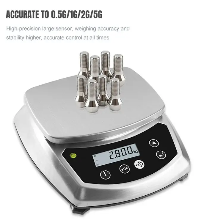 Waterproof Industrial Weighing Strong Electronic Kitchen Scale For Fruit Vegetable