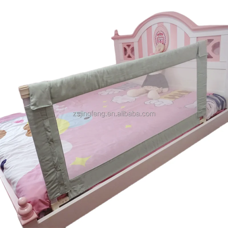 Safety Protection Baby Bed Fence For Baby Guard Rail Lift and Adjustable Height Baby Bed Rails for Queen Bed
