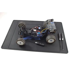 Multi-function Custom Magnetic Rc Car Pit Work Mat Non-slip Silicone Soldering Maintenance Platform Gun Repair Mat