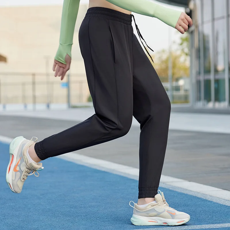 Factory Price Casual Loose Elastic Waist Sports Women Yoga Pants Women Sweatpants Joggers Trousers