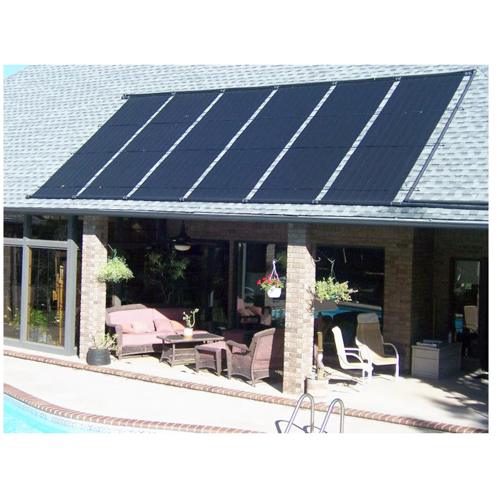 Hot sale high quality spa heat panel automatic control system inflatable  swimming pool with solar heating mat