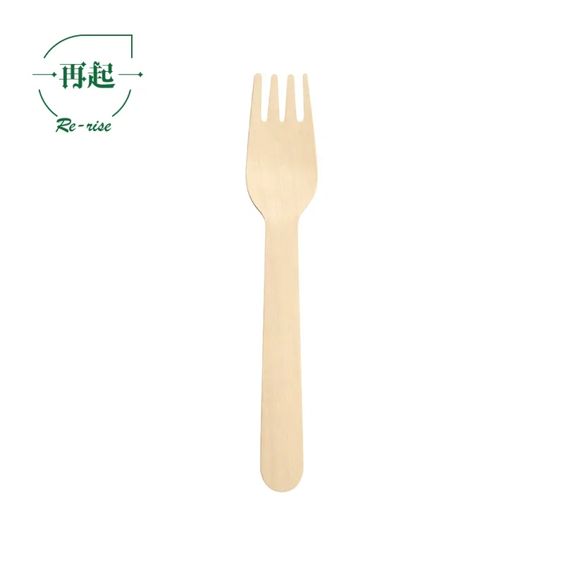 Hot Sale Birch Small Fruit Mini Wood Fork