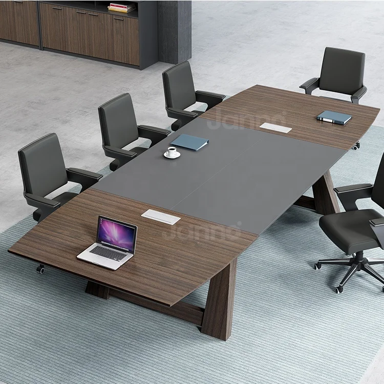 board-room wooden conference desk office commercial meeting room furniture big banquet table