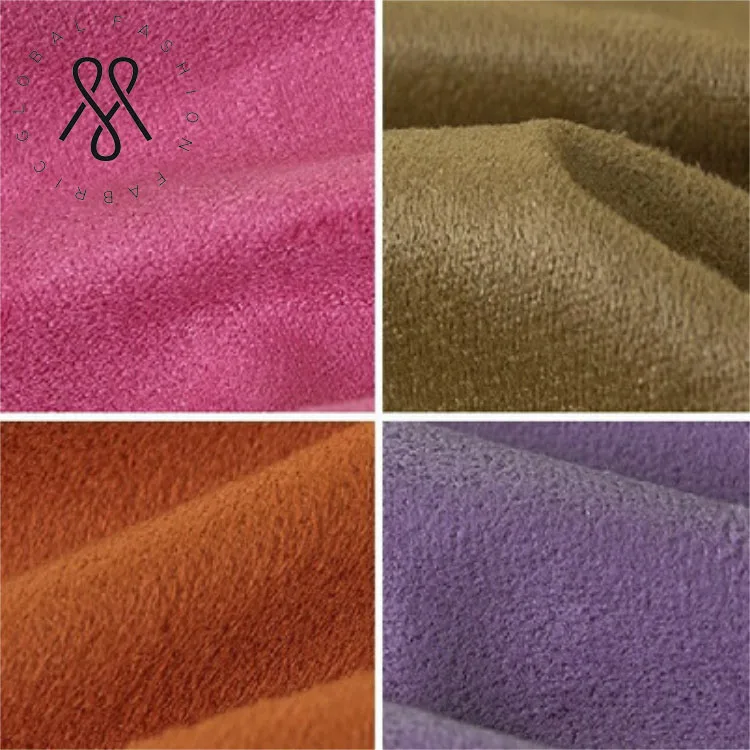 
Wholesale High Quality 100% Polyester Sofa Faux Suede Fabric For Home Textile Sofa Fabric Boots 