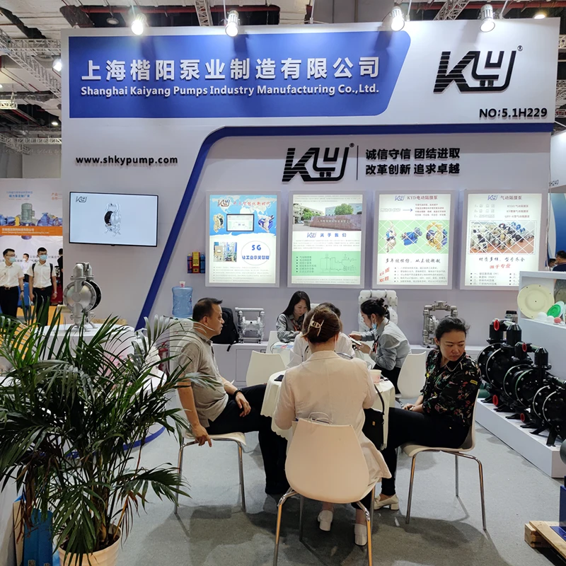 KYQ40LC PTFE Diaphragm Pump Inner Lining PTFE Pneumatic Diaphragm Water It Is a Kind of High-Performance Fluid Conveying