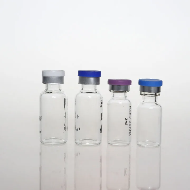 3ml 5ml 10ml 20ml Wholesale pharmaceutical glass vial for injection with rubber stopper and flip cap
