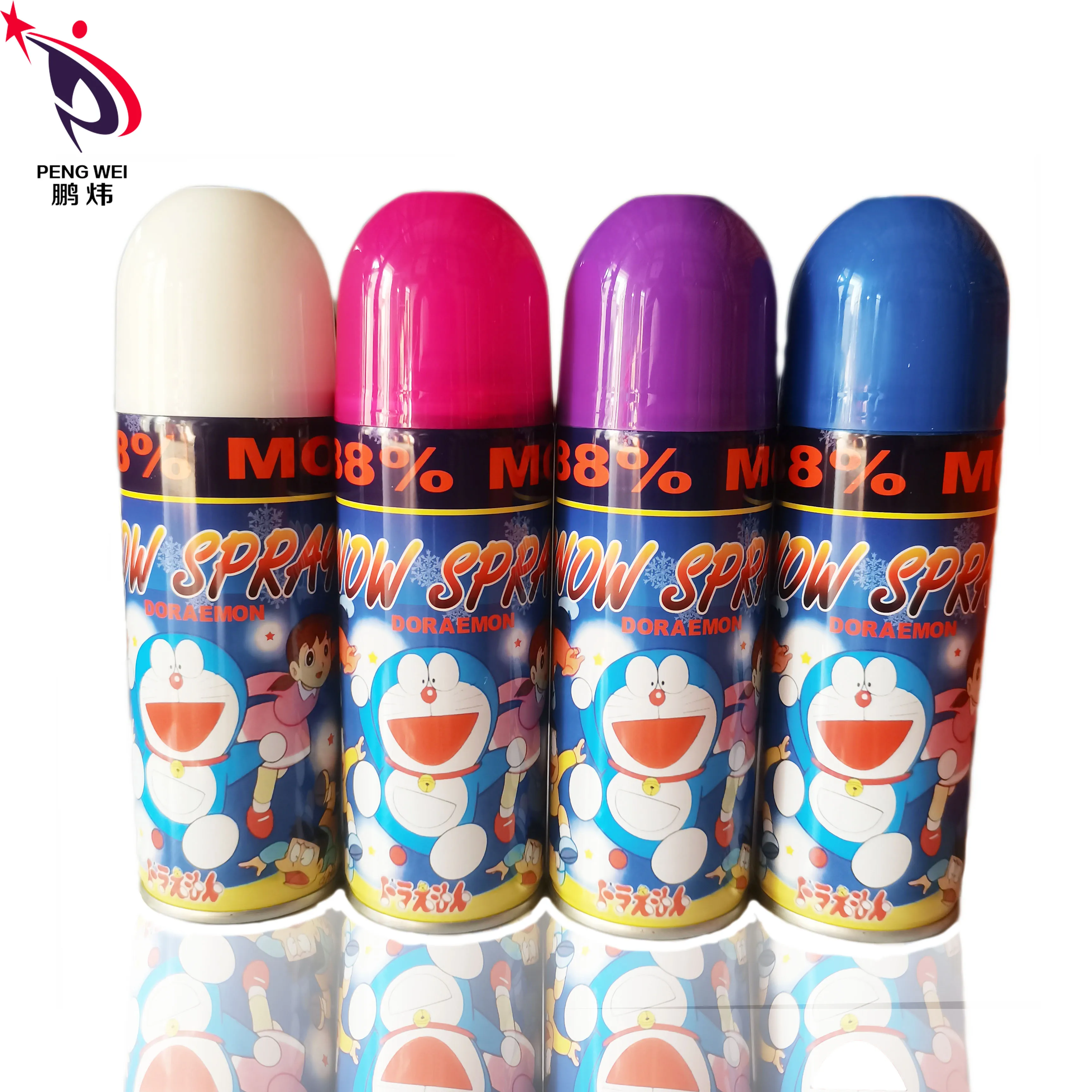 Snow spray Artificial snow party  foam Doraemon snow spray Christmas Celebration Spray carnivals foam