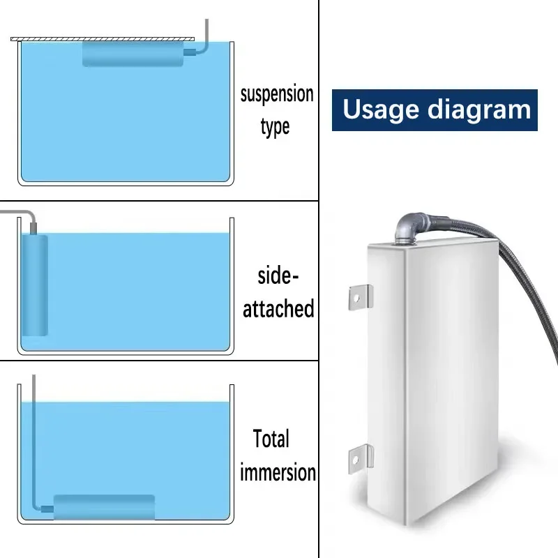 1500W Industrial Ultrasonic Cleaner Bath Metal Mould Pieces Oil Rust Degreaser Underwater Immersive Plate Board Industrial