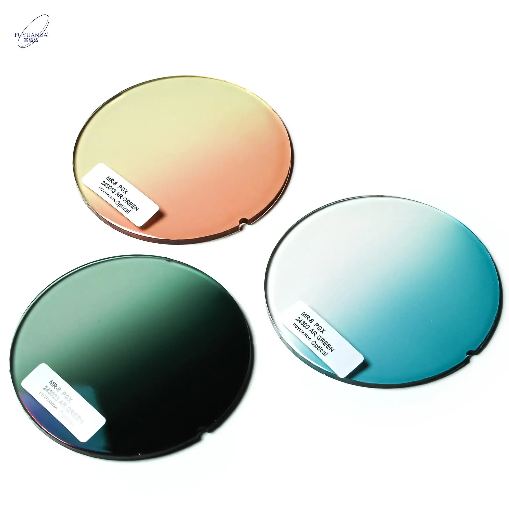 Fashion Customized Mr-8 Sun Lenses Gradient Color Sunglasses Lenses