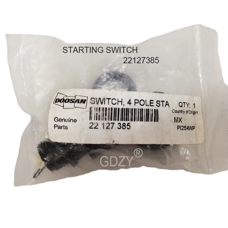 Supply  DOOSAN compressor accessories Air compressor starting switch 22127385 ,nice quality with nice price