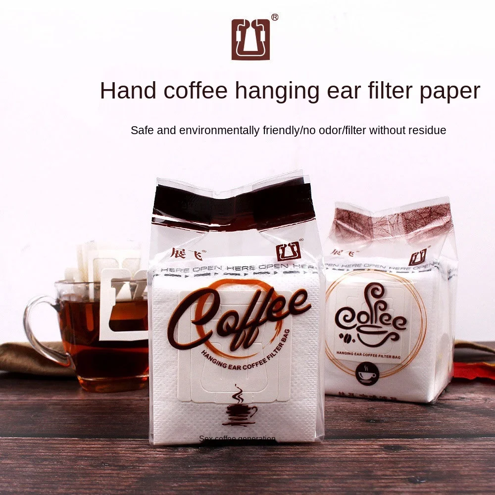 200PCS Coffee Filter Papers V-Shaped Disposable Unbleached Filter Papers for V60 Coffee Dripper Cones Pour Over Coffer Makers