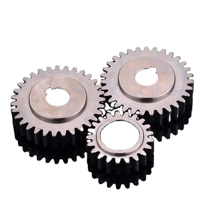 OEM High Accuracy Carbon Steel Ring Gear And Pinion Gear For Metallurgy