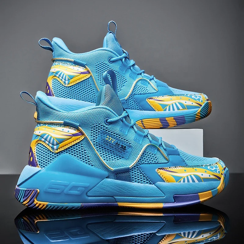 Новинка 2022, высококачественные брендовые уличные баскетбольные кроссовки, повседневная обувь, мужская легкая Повседневная модная обувь