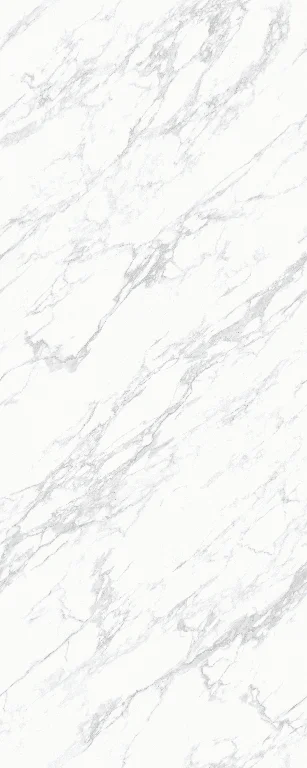 9mm Thickness Artificial Stone 1600*3200 Interior Wall Porcelain Tiles Pure White Marble Sintered Stone Slab For Countertops