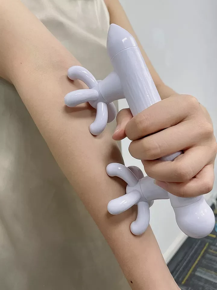 High Quality Anti-Cellulite Lymphatic Drainage Portable Handheld Body Fascia Neck Leg Soft Tissue Massage Tool Massage Roller