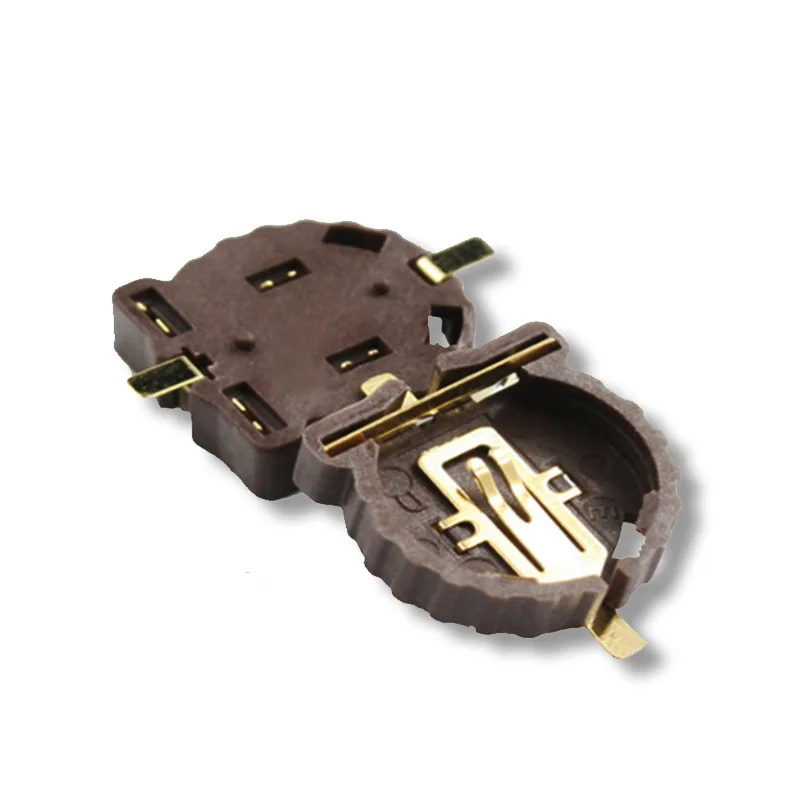 Waterproof Coin Cell Battery Holder Battery Contact Spring Plate