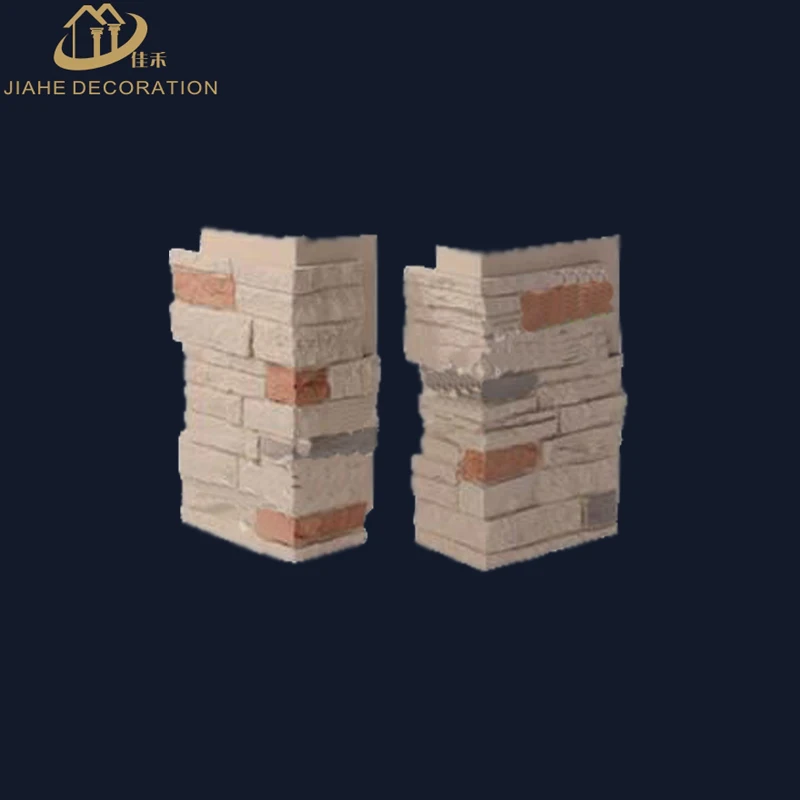 
exterior PU foam /polyurethane faux wall brick wall corner faux brick and stone decorative elements 