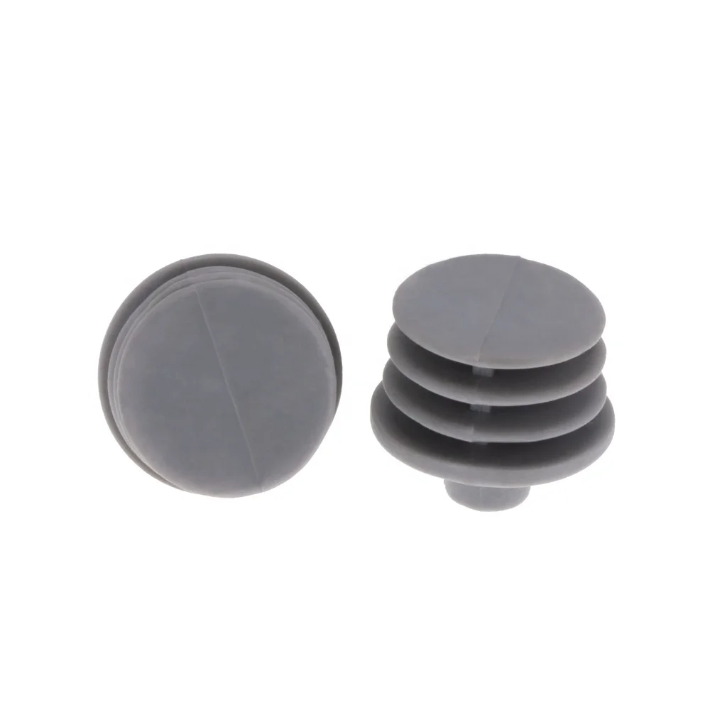 Rehabilitation Supplies Parts Pp Threaded Plastic Plug Pipe End Cap For Commode Chair