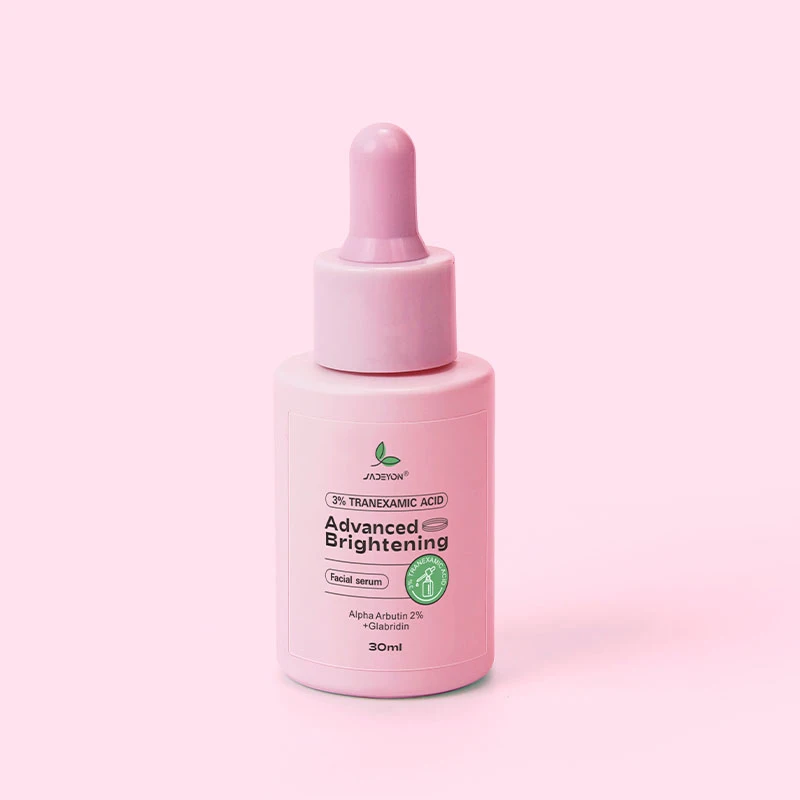 OEM Customized Copper Peptide Green Tea Glowing Hyaluronic Vitamin C Acne Alpha  Stem Cell Microneedling Tranexamic Acid Serum