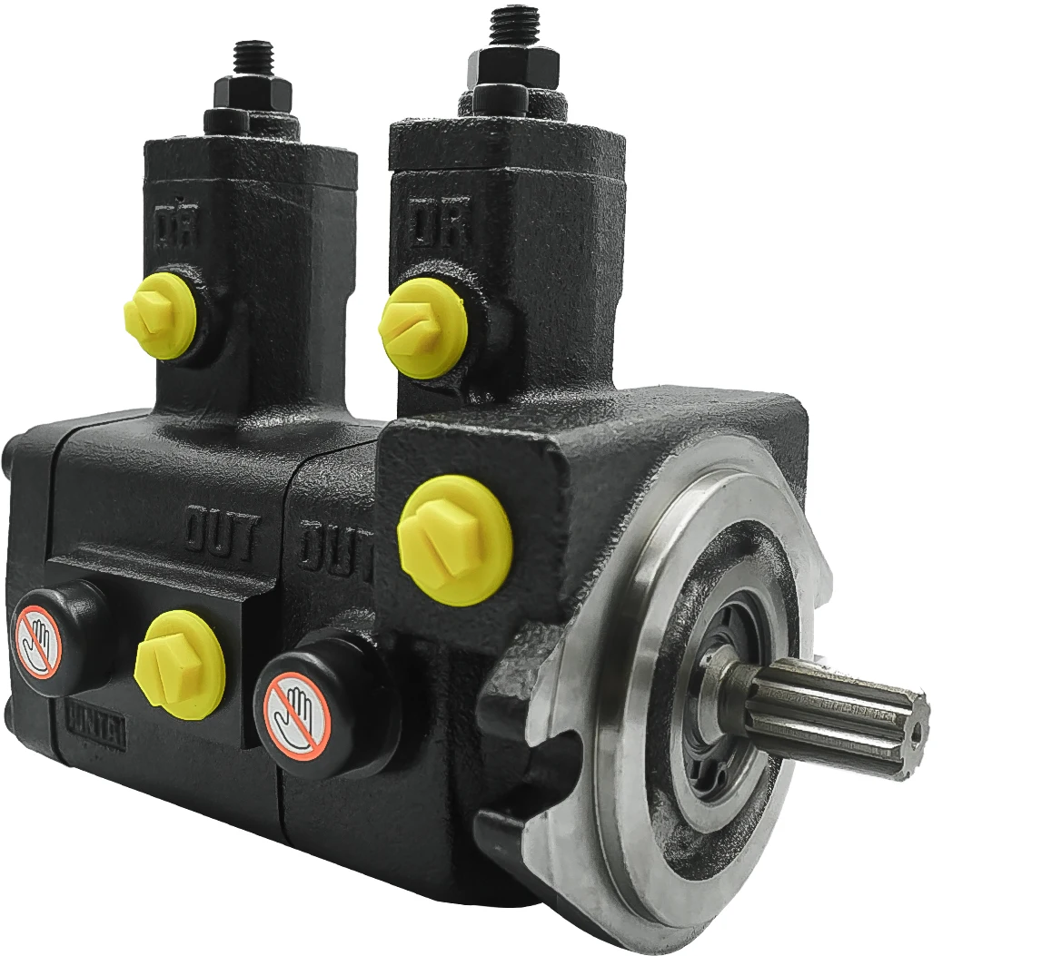 Hydraulic fittings double Variable Vane Pump made in China