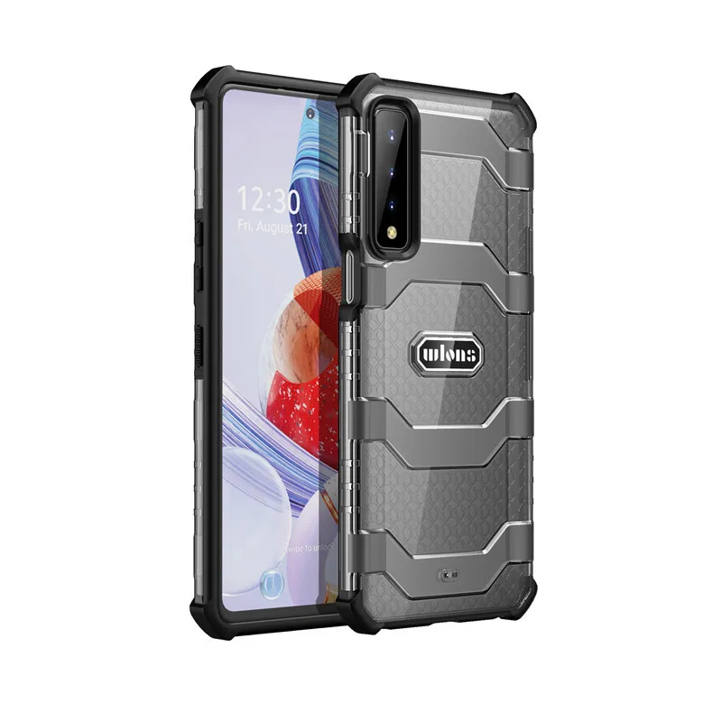 Case for LG stylo7 4G,Laudtec Portable Shockproof Anti-drop Rugged Protect Stand Mobile Phone Case for LG stylo7 5G