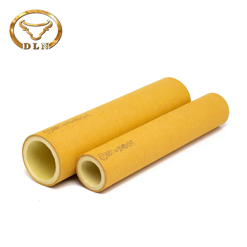 Needle punched PBO roller sleeve felt for aluminum extrusion industry