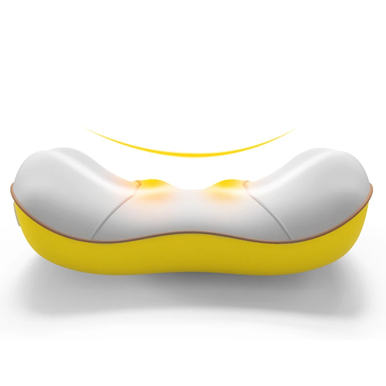 2022 Hot Selling Amazon Rechargeable The Curve Design 3D Kneading 8 Massage Head 3 Model Neck And Back Massager