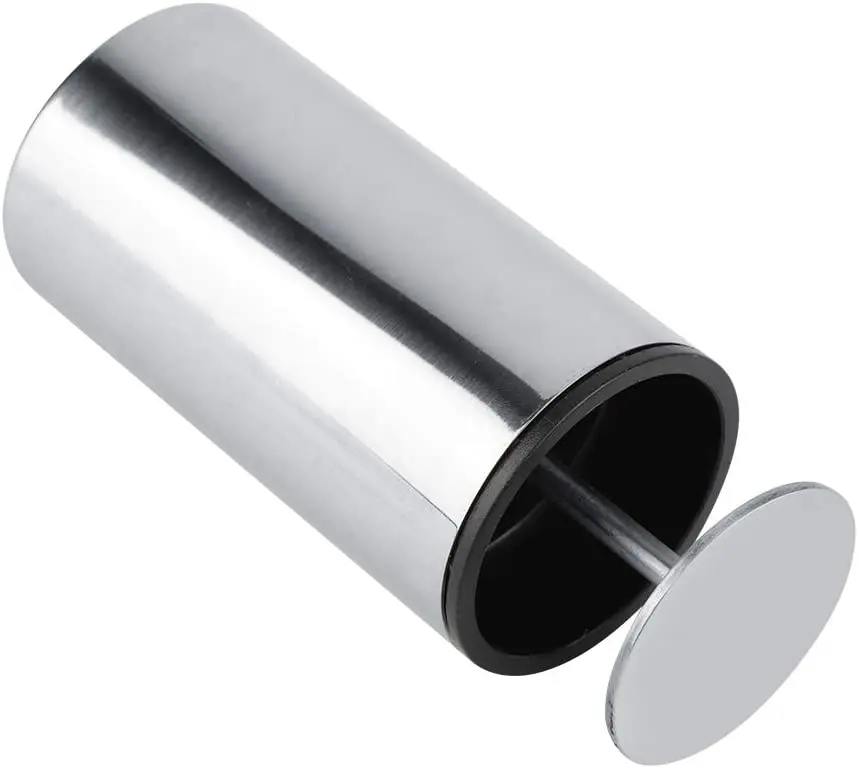 
Automatic Stainless Steel Toothpick Holder Metal Cube Toothpick Dispenser Box Click Open Modern Storage Bottle for Bamboo Tool 