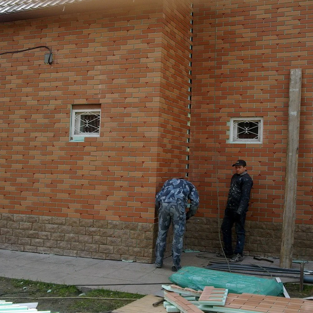 outside decorative clinker red clay tile bricks wall tiles design