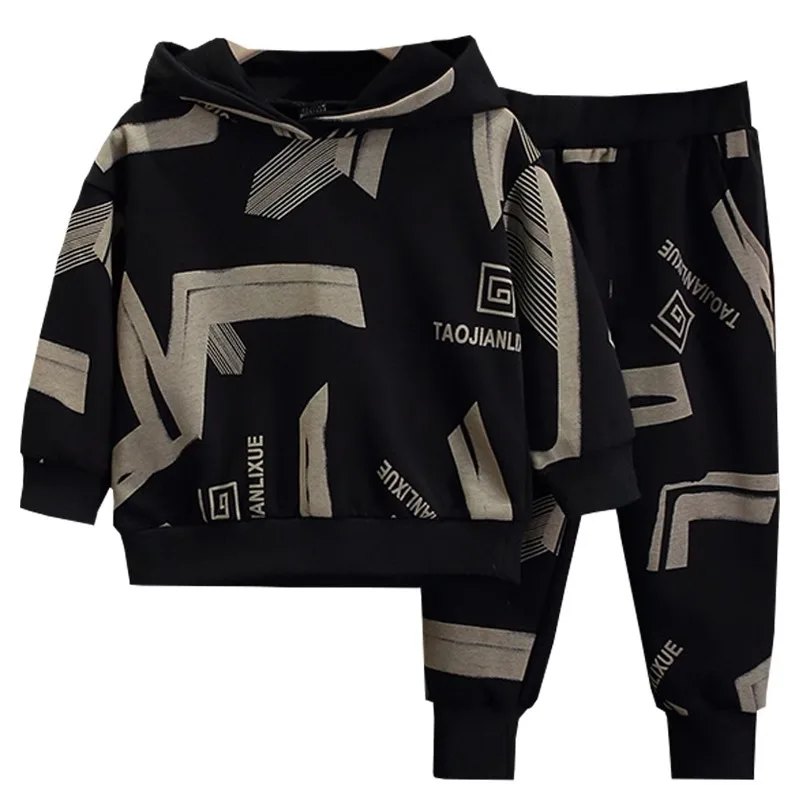 2024 New Boys Casual Spring Suit in Net Red Two-Piece Children Clothing with Short Sleeves Handsome Baby Street-Fried Clothes
