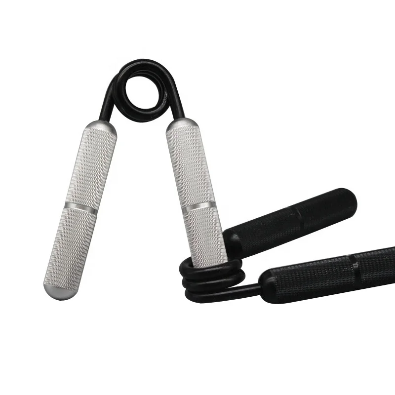 Custom new aluminum alloy metal hand grip fitness type spring steel type for professional hand training