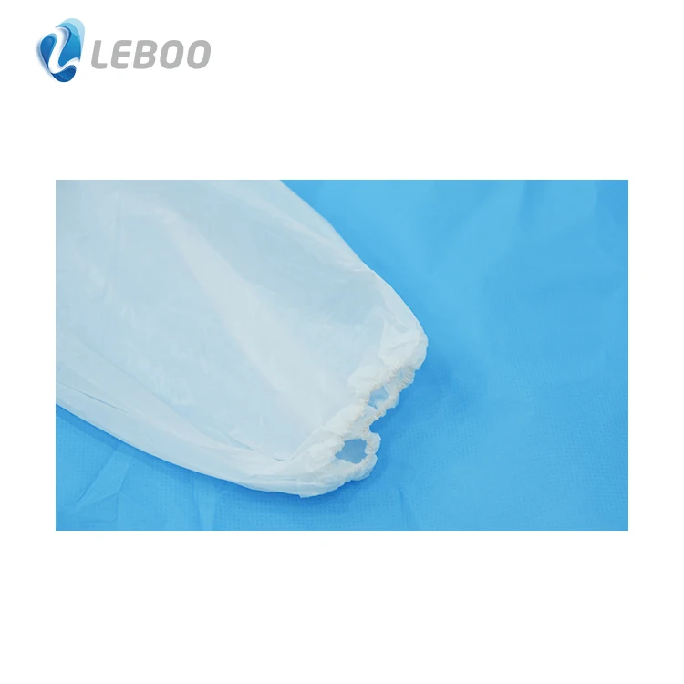 Одноразовый полиэтиленовый рукав ручной работы Leboo
