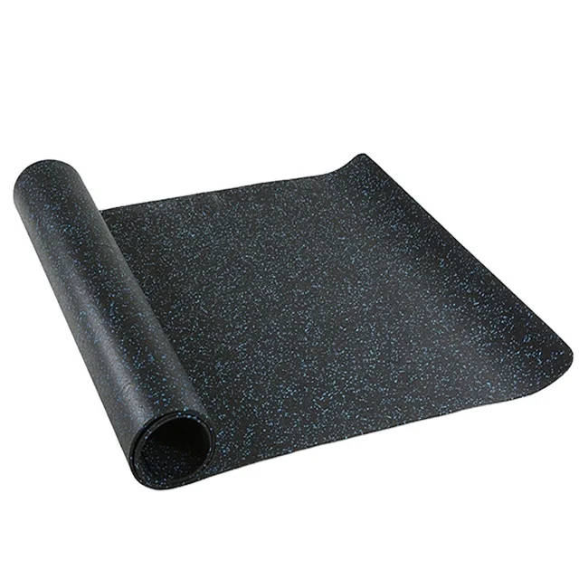 8MM Anti-Slip Epdm Gym Rubber Flooring Rolls Tiles Sports Equipments Rubber Sheet Roll