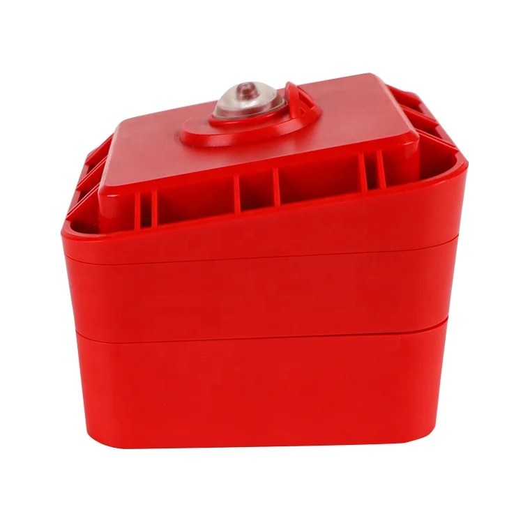 Fire alarm siren sensor with strobe light new design