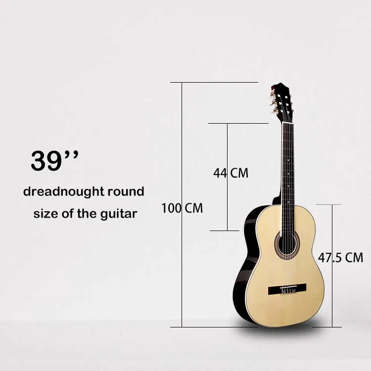 Custom wholesale Classical and Flamenco guitar nylon string composite wood Handcrafted Folk guitarra Classic OEM