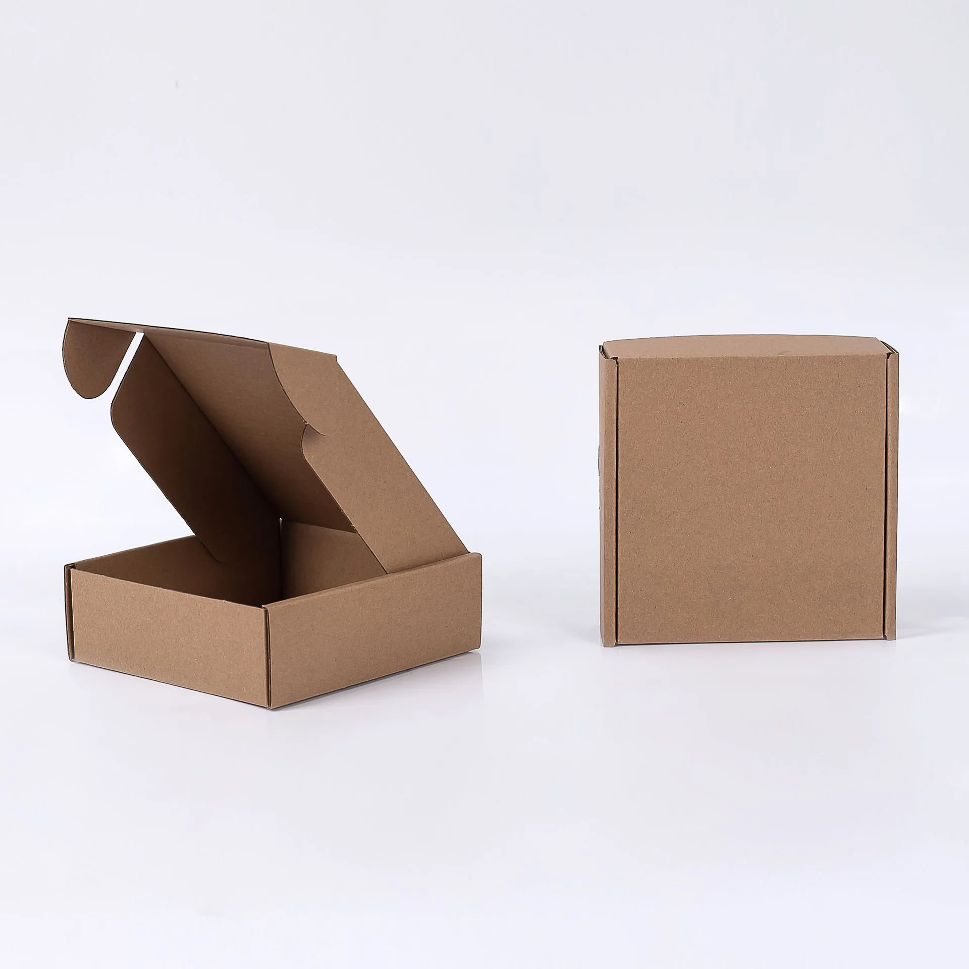 25*20*7cm Eco friendly corrugated shipping box customizable cosmetics underwear clothing packaging paper mailer boxes