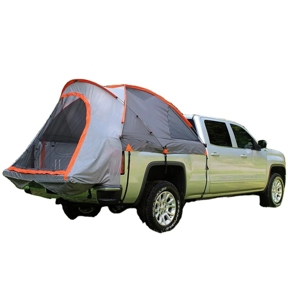 Durable And Breathable Travel Pickup Tent Car Tent Waterproof Double Decker Car Tent For Outdoor Camping Full Size