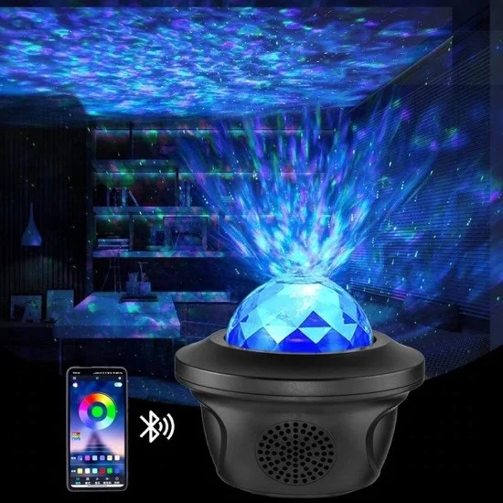 Starlight Starry Projector Sky Projector Compatible with Alexa and Google Assistant Wifi Music Night Light Baby Star Projector