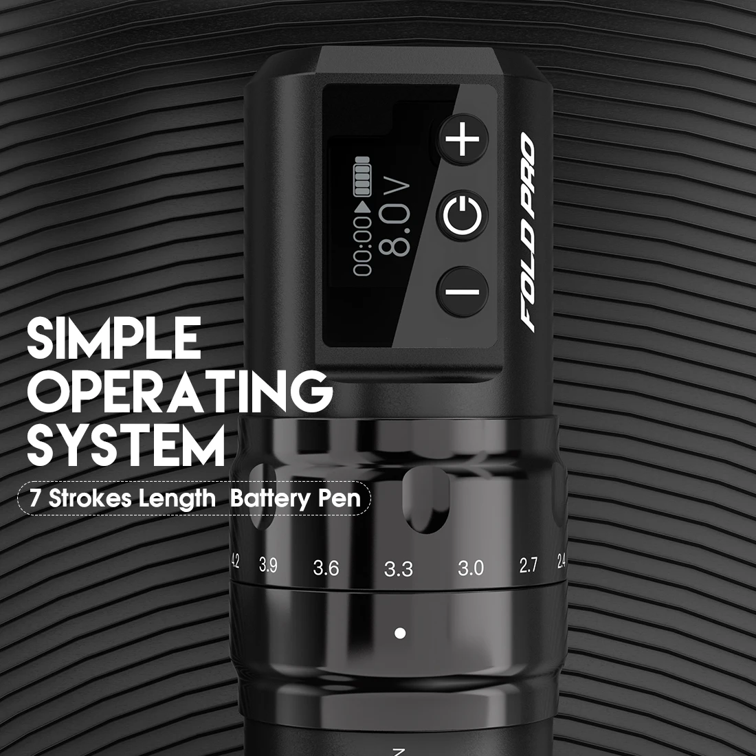 wireless tattoo pen machine battery power  fold pro