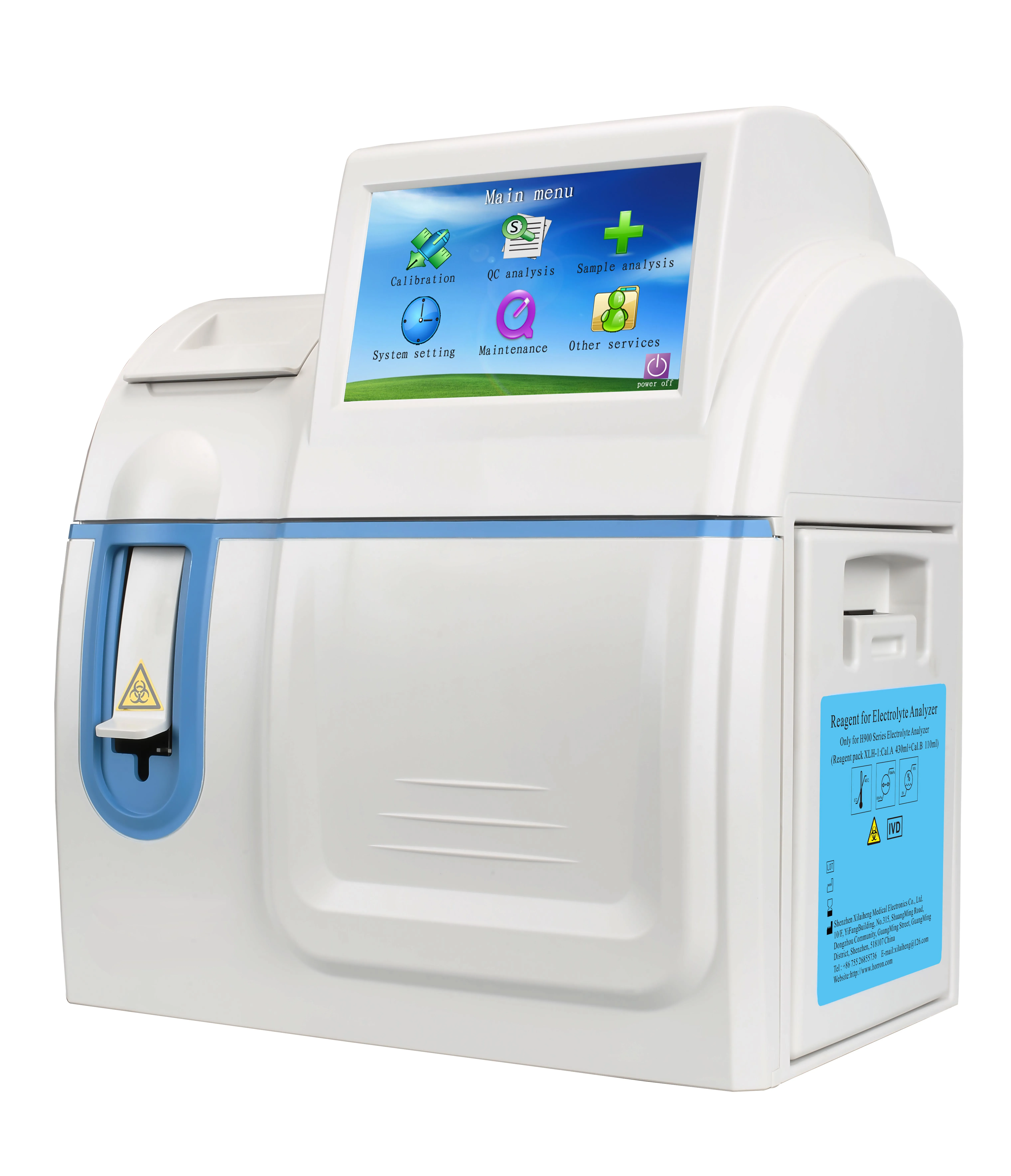 Реагент для медицинского электролита, упаковка реагентов для IMS-972 анализатора электролита H900, реагент для анализатора электролита