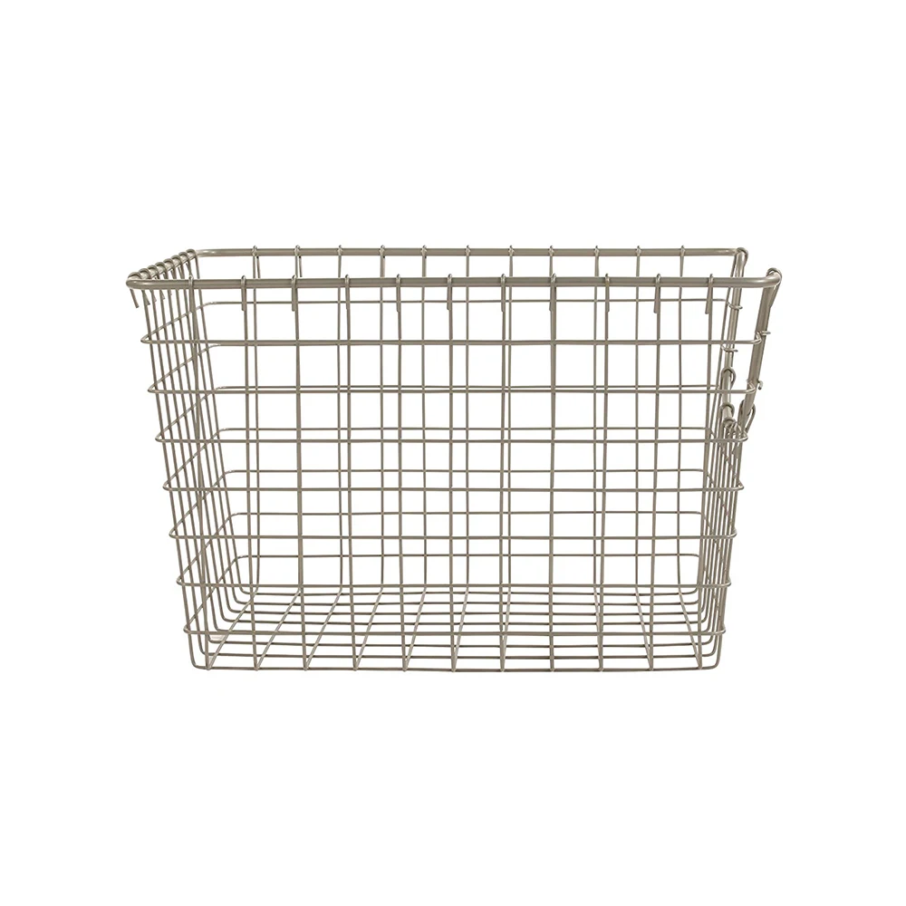 Stainless Steel Storage Woven Mesh Basket Home Decorative Custom Mesh Basket