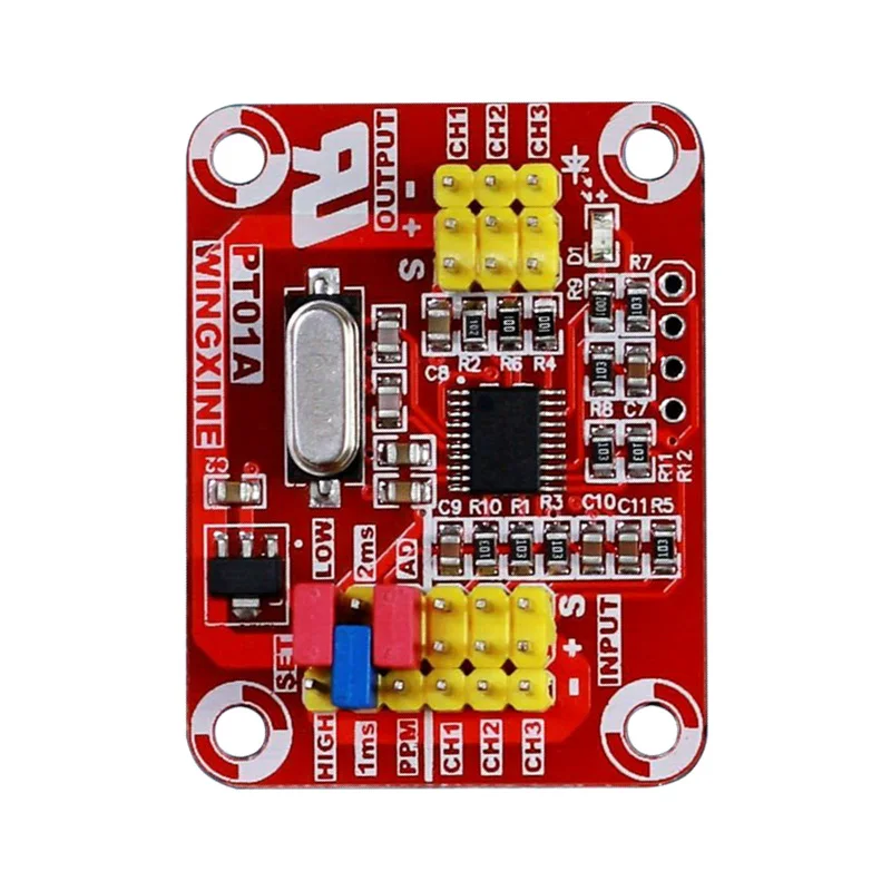 PT01A Signal Converter Module Steering Gear Signal to Voltage and PWM Analog Voltage Signal Converter