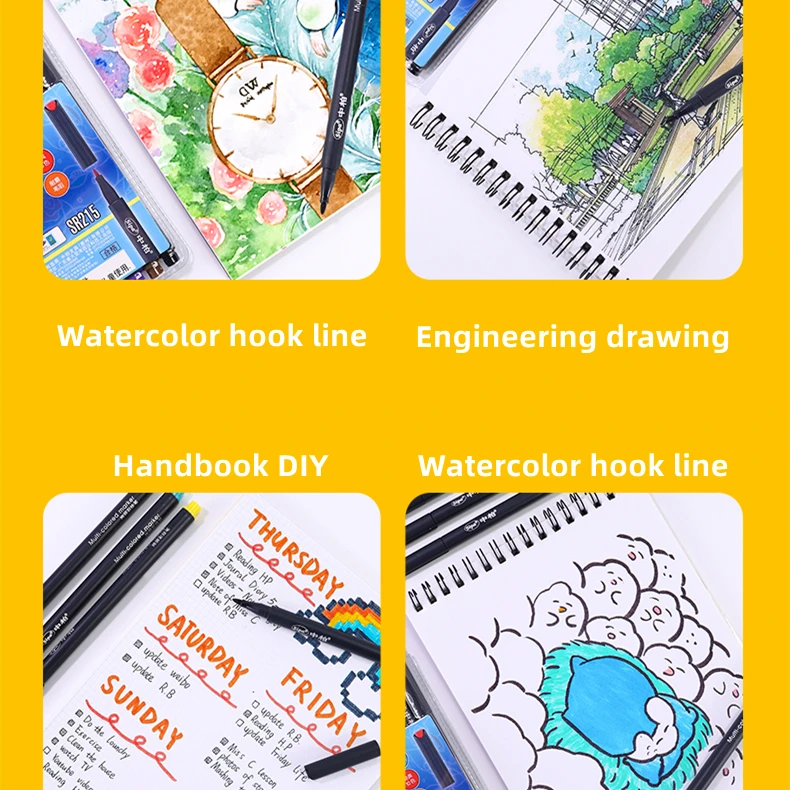 Plastic good art easy drawings for beginners drawing ink pens Drawing pen