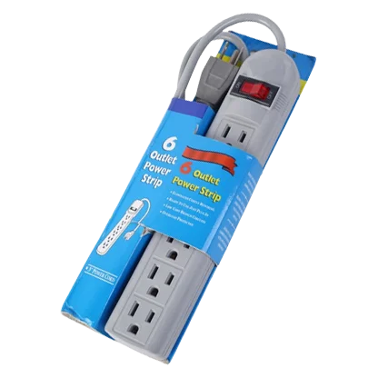hot sell America Standard 3-pin 6 gang Power Extension Socket with switch