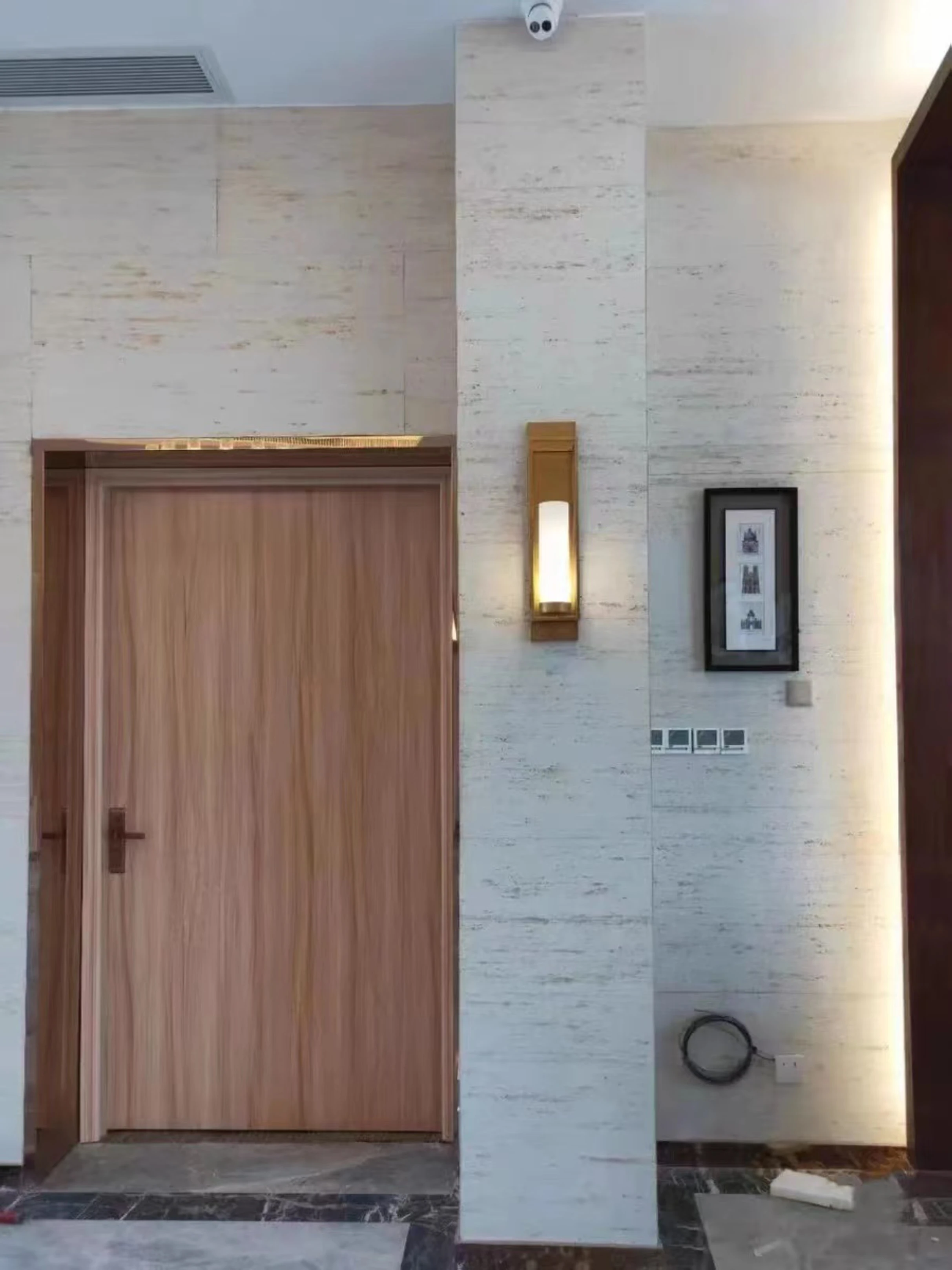 Waterproof MCM Flexible Stone Travertine Stones For Wall Decoration