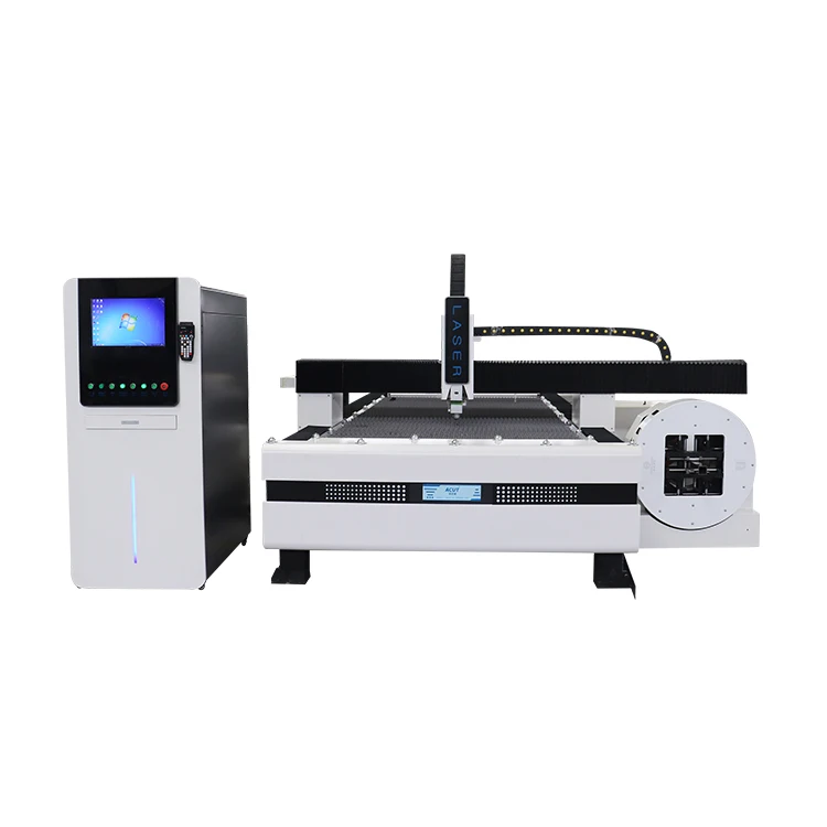 CNC Fiber Laser Cutting and Profiling Machine for Tube and Box Section