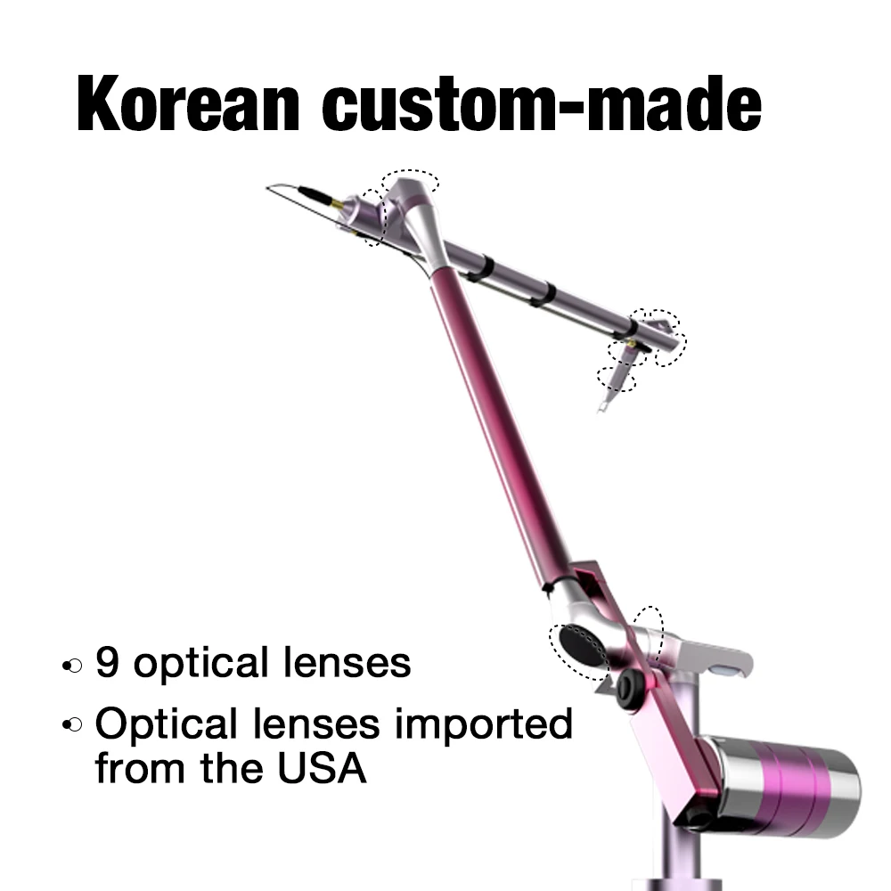 Lefis Professional PicoLaser Picosecond Q-Switched Nd Yag Laser 1064Nm 532Nm Pico Carbon Peeling Picocare Tattoo Removal Machine