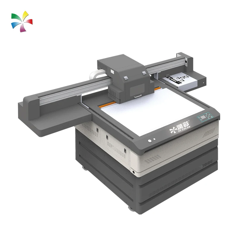 High Quality ID PVC Card Flatbed Printing Machine UV LED Digital Industrial Inkjet Photo Printer