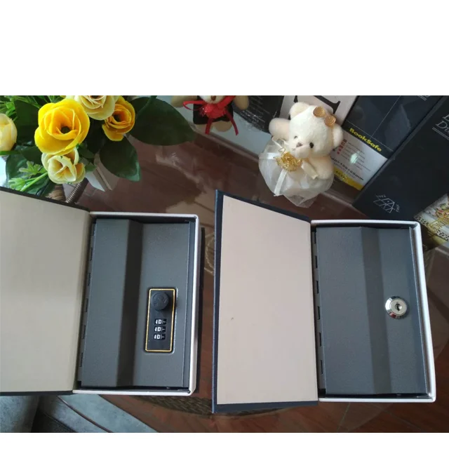 Dictionary Hard Paper Secret Combination Hidden Book Safe Box With Lock