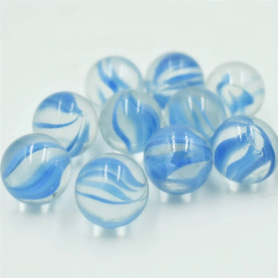 Разноцветное мраморное стекло с восемью лепестками 16 мм